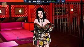 Harem hotel 204 in anime game narrative