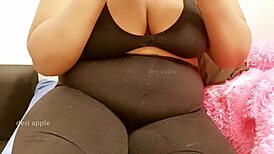 The Kolkata girl shows off her big boobs.