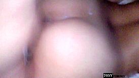 Mexican Wife Gives Ass to Neighbor as Valentine’s Gift, Husband Catches Them!