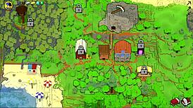 giving our girl a golden bikini in parody game