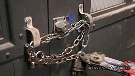 Lesbian trio explores anal toys and fisting in wild session