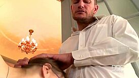 Slovakian Goddess Devours Monster Cock Deepthroat!