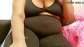 The Kolkata girl shows off her big boobs.