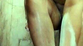 watch this asian babe dirty talk while masturbating big natural tits in the bathroom?