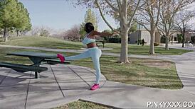 Love And Basketball Size Tits - Ebony Mystique With Big Ass