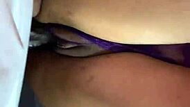 Filling my wet pussy with hard cock in POV.