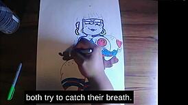 Audiobook Storage Closet Adventure In Cartoon Style