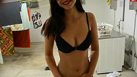 Hot German Girl Showing Off in Nylon! 🔥