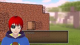 giving our girl a golden bikini in parody game