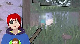 giving our girl a golden bikini in parody game