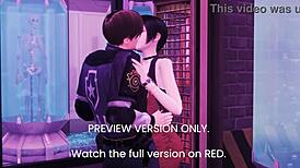 resident evil 3d hentai preview with monster licking pussy and intense cunilingus action