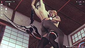 Venner og kæreste hænger ud og leger sammen 😊