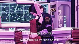 resident evil 3d hentai preview with monster licking pussy and intense cunilingus action