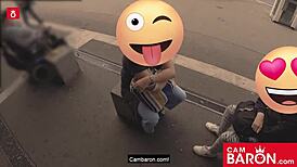 Oh wow, tattooed Harleen van Hynten getting dicked down hard by that pickup artist!