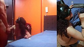 Me follo a la mama de mi amigo apenas la vi sola tuvimos sexo rapidin ella me tiene ganas le gustan los jovenes follamos hasta en el ba�o y se tomo la corrida 😏