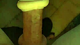 Solo fleshlight session with cum and milk 😏