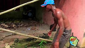 My witchcraft girlfriend fucks me during siesta with her big ass and monster cock