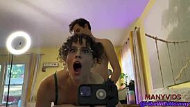 Stepmother’s taboo desire with sex doll leads to family kinky fun