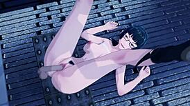 shibuya sex episode vol 1 - jujutsu kaisen hentai with hardcore moaning and cumshot