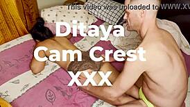 Ditaya, the Mature Asian Bodybuilder, Receives Sexy Massage from Cam Crest Featuring Big Cock Fetish