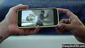 I watch the young gay boy lose his virginity to his older lover in bareback anal.