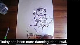 Audiobook Storage Closet Adventure In Cartoon Style