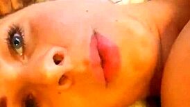 Big tits Gianna teases on webcam with seductive poses