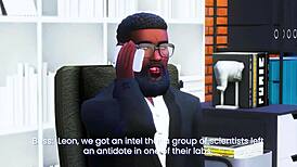 resident evil 3d hentai preview with monster licking pussy and intense cunilingus action