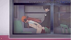 Ei, Futaba Sakura, Ann Takamaki e Ren Amamiya em sexo hentai intenso! 😈