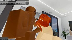 Robloxian Redhead Slutty Snowbunny Taking Care Of Her Daddy Part 1