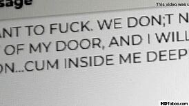 angry, passionate sex with exotic beauty ember snow leads to creampie