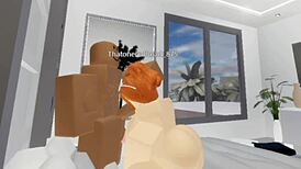 Robloxian Redhead Slutty Snowbunny Taking Care Of Her Daddy Part 1