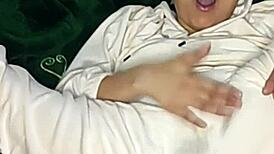 Blue's morning squirt surprises everyone.