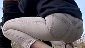 I bent her over for a blowjob and doggystyle on the road