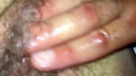 Step Mom Exclaims, Son, Let's Finger This Oiled Fat Pussy Now!