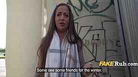 british girl never does this, but money convinced her quick 😜