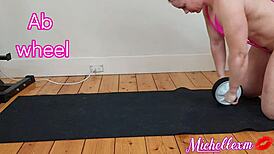 Micro Bikini Workout Turns Into Steamy Action, Wanna Join?