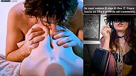 dee z grace reveals britney's rapping big tits voice in italian!