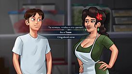 I’m obsessed with Summertime Saga Part 22, the intense sucking drives me crazy!