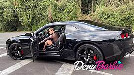 I saw the milf sunbathing and then fucked her inside the house