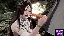 meeting a new chinese-style female netizen