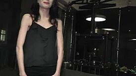 Kate Sottile's Shy First Nude Video on Sofa