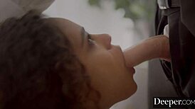 Gorgeous Scarlit Handcuffed, Bent Over, and Fucked Hard in Doggy!