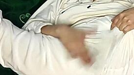 Blue's morning squirt surprises everyone.