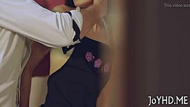 Youthful whore sucks cock!