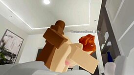 Robloxian Redhead Slutty Snowbunny Taking Care Of Her Daddy Part 1