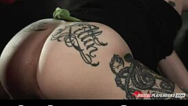 that stunning brunette takes rough sex with big cock