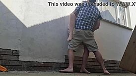 You want to see that outdoor fucking behind the bed and breakfast restroom?