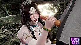 meeting a new chinese-style female netizen