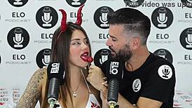 Sara Blonde Feels Intense Emotions During Spicy Interview In Buenos Aires